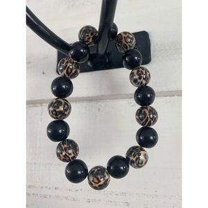 Homemade Cheetah Print Bracelet